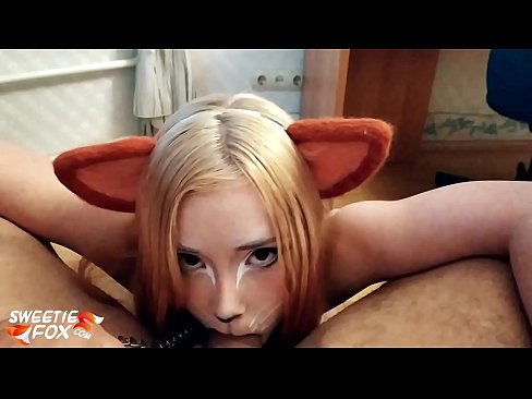 ❤️ 狐狸精吞下鸡巴并在嘴里射精 ️❌ Porno❌️❤